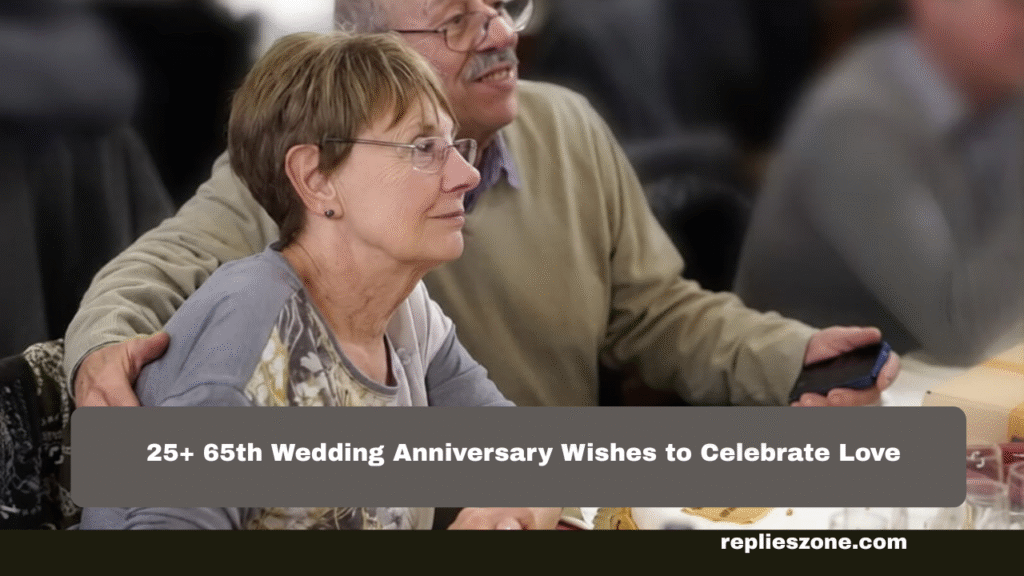  65th Wedding Anniversary Wishes 