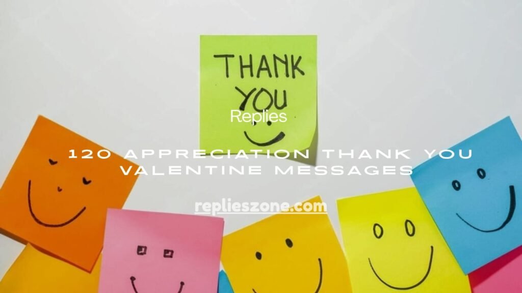 Appreciation Thank You Valentine Messages