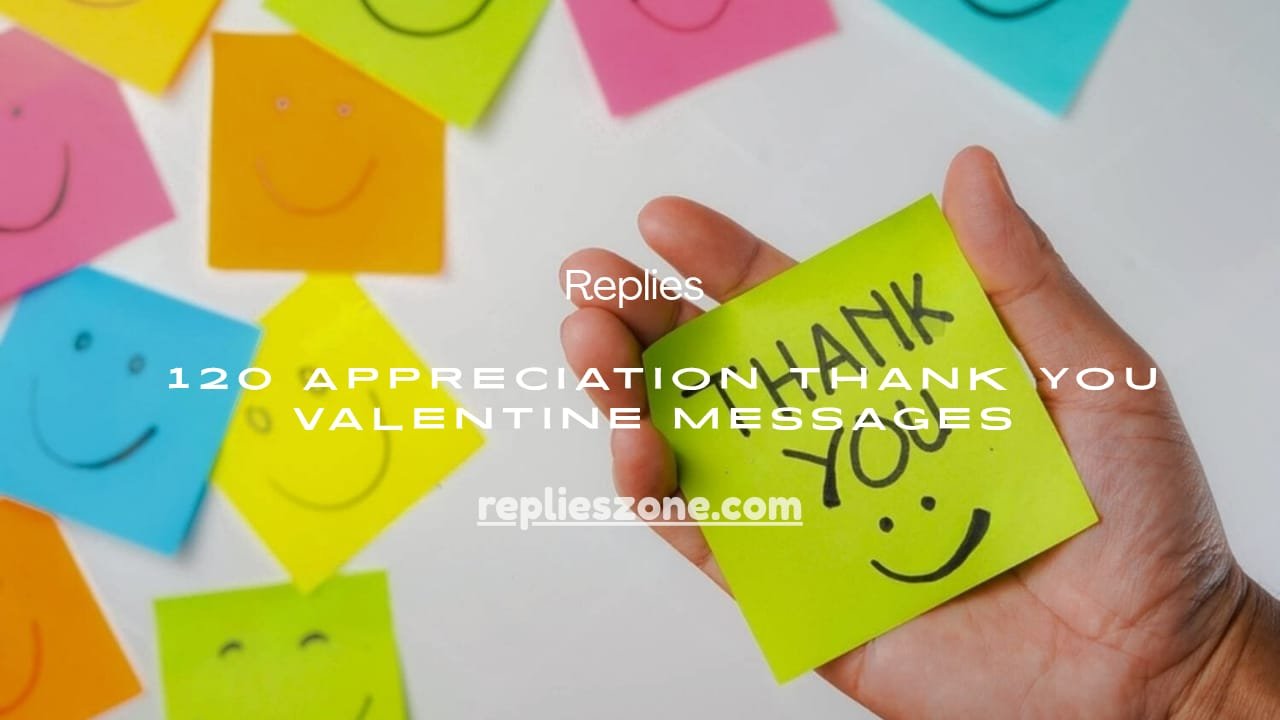 Appreciation Thank You Valentine Messages