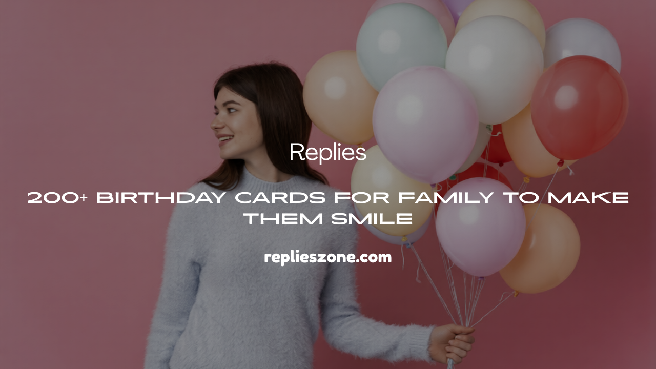 Birthday Cards for Family
