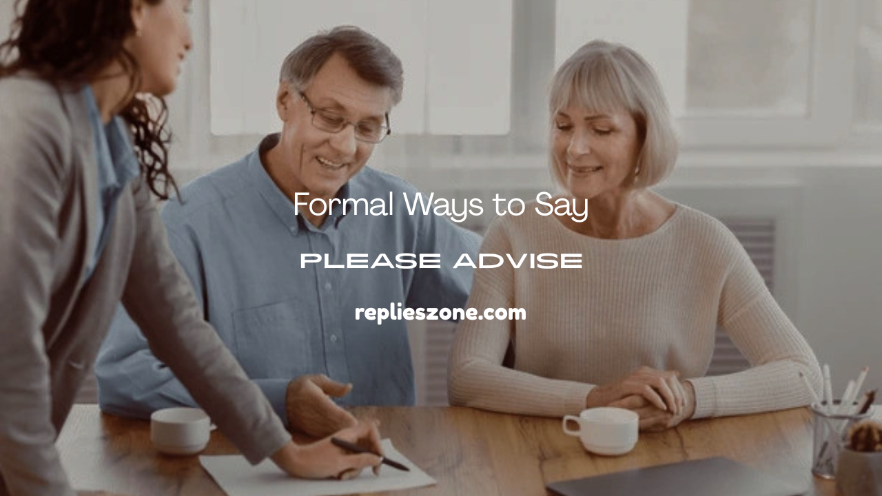 please advise