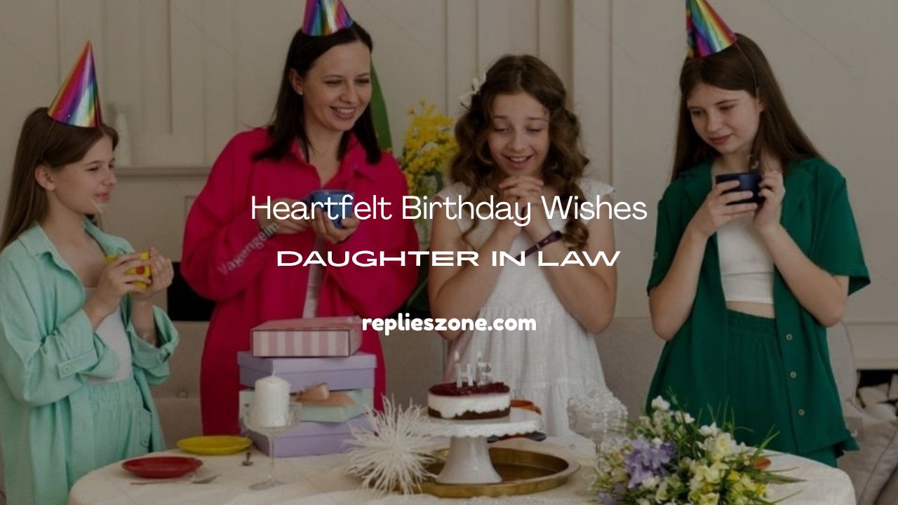 Birthday Wishes for a Daughter in Law