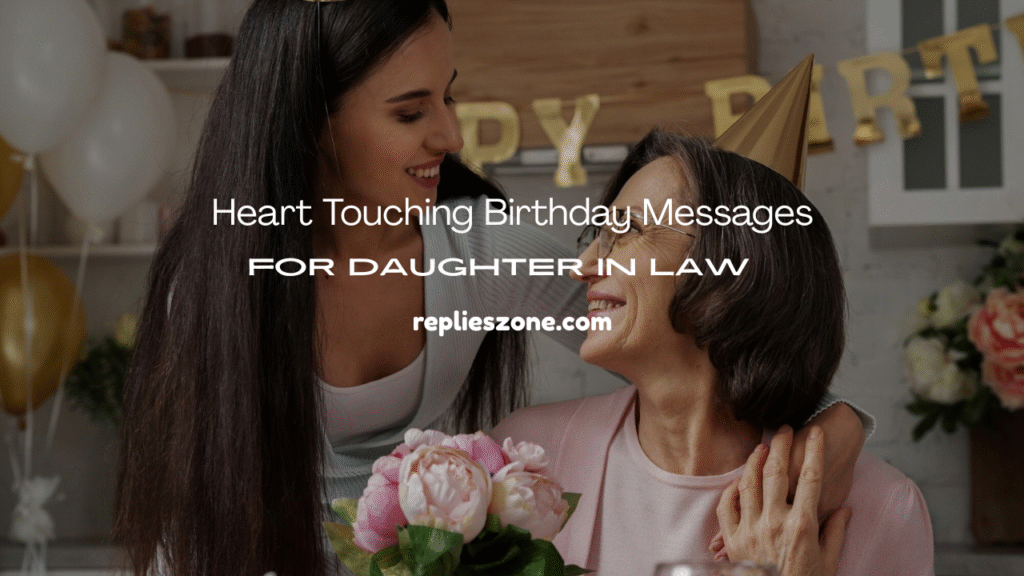 Birthday Messages for Daughter in Law
