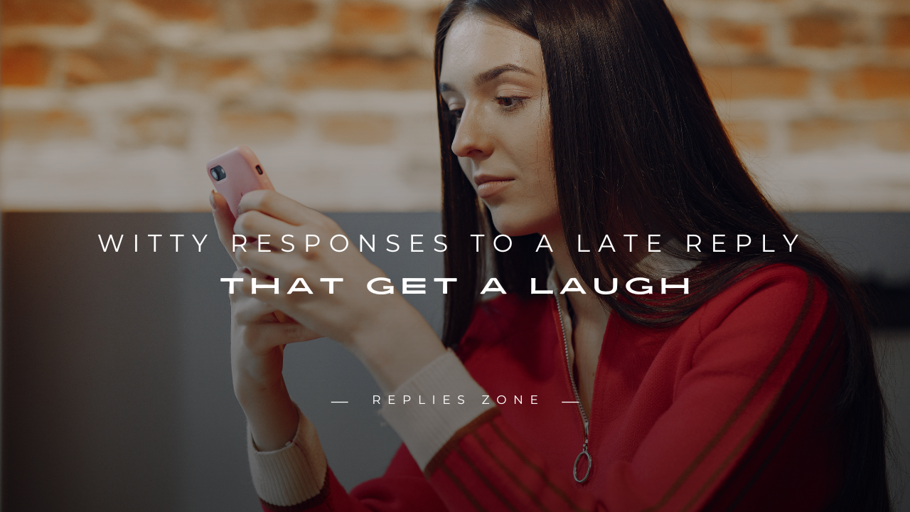 Responses to a Late Reply