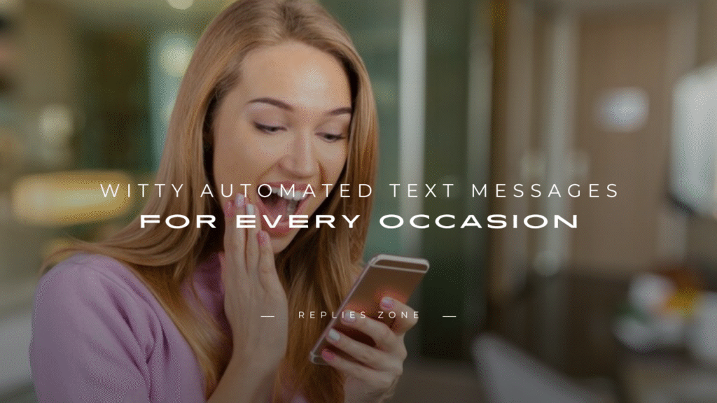 Automated Text Messages